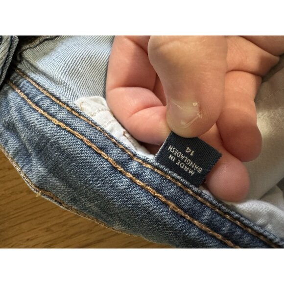 J Jill Jeans Size 12 Authentic Fit Blue Slim Ankle Denim Stretch Preppy Modern - Picture 14 of 16